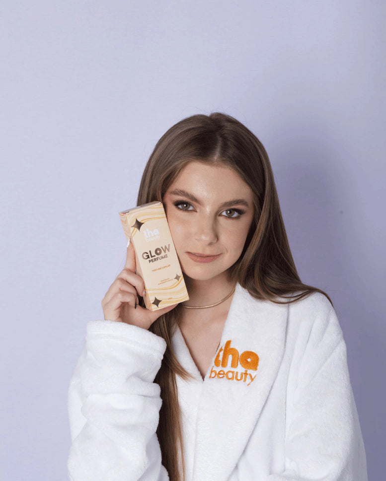 Glow Perfume Capilar 65ml Hidratação e Brilho para Cabelos Perfumados