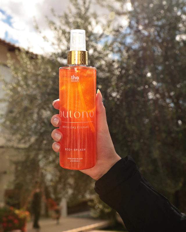 Kit Outono Body Splash e Loção Hidratante Fragrância Amadeirada
