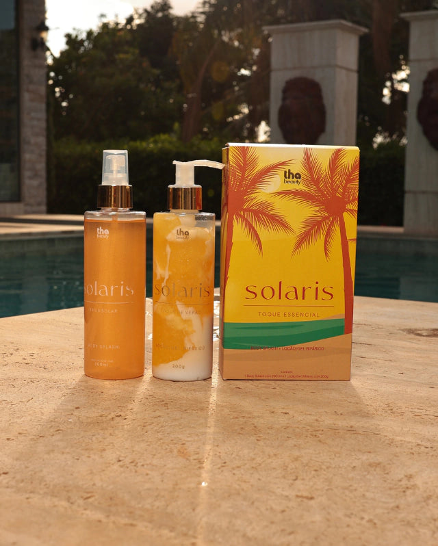 Kit Solaris: Body Splash e Loção Hidratante 200ml