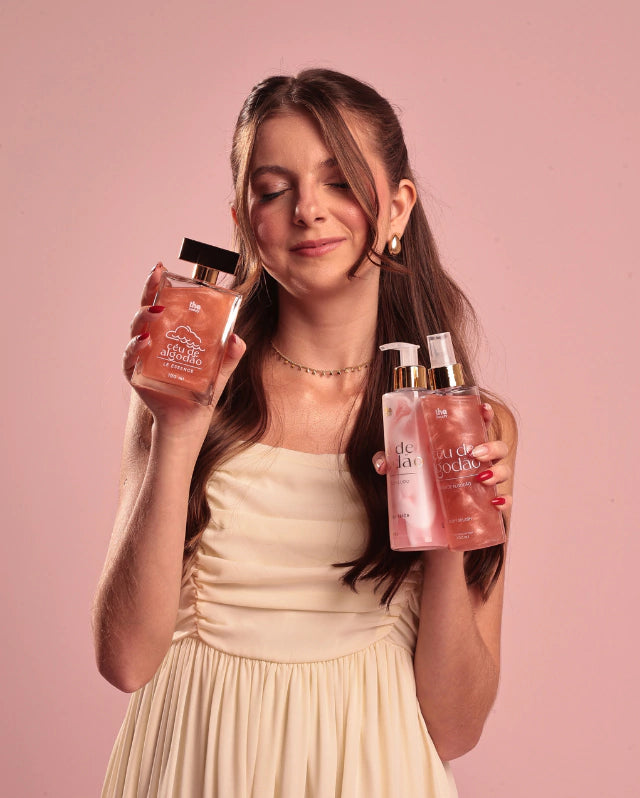 Céu de Algodão Refreshing Cologne and Body Splash Fragrance Set