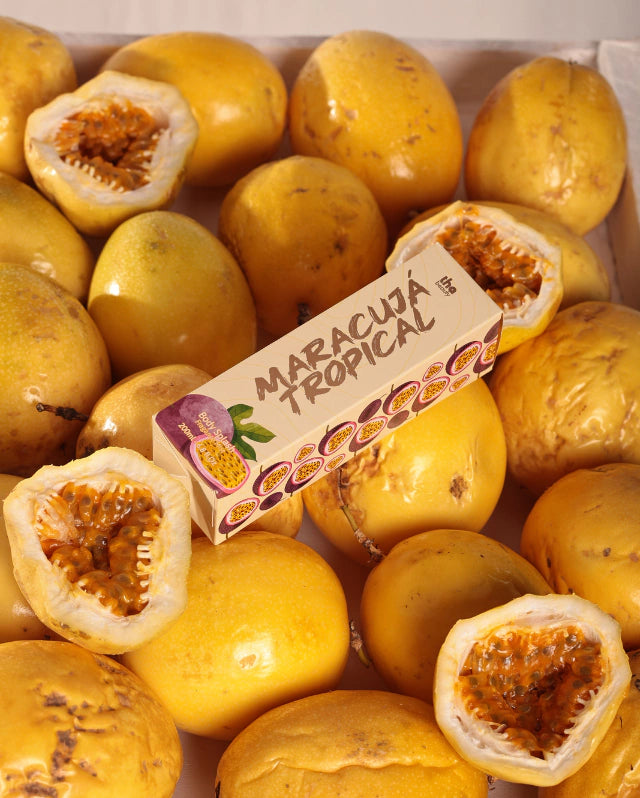 Body Splash Maracujá Tropical 200ml Fragrância Frutada Refrescante e Vibrante