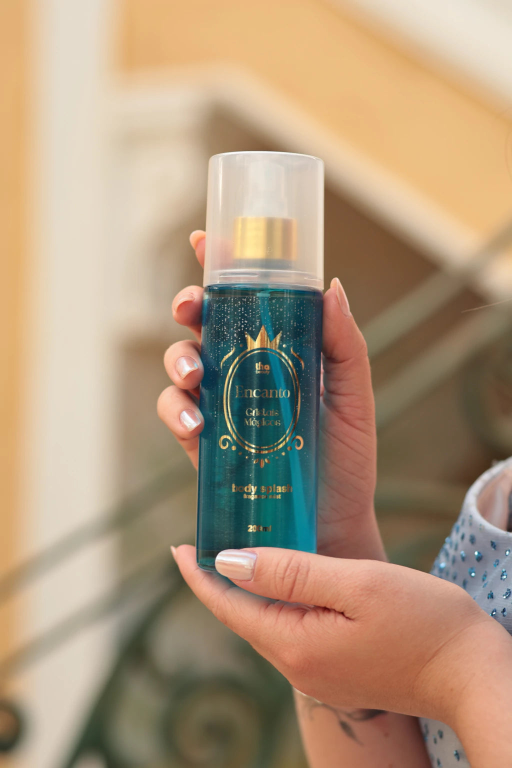 Body Splash Cristais Mágicos 200ml Fragrância Frutada Floral Delicada