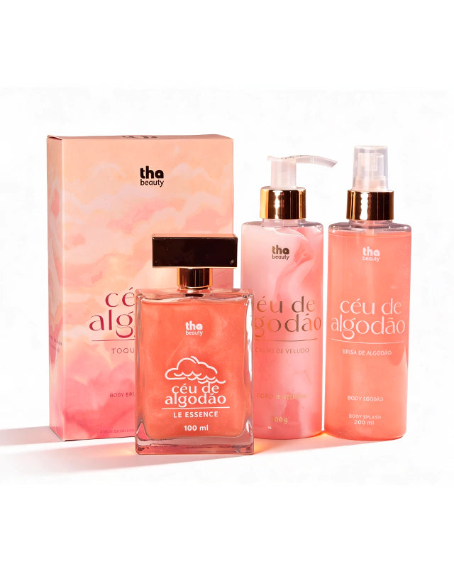 Céu de Algodão Refreshing Cologne and Body Splash Fragrance Set