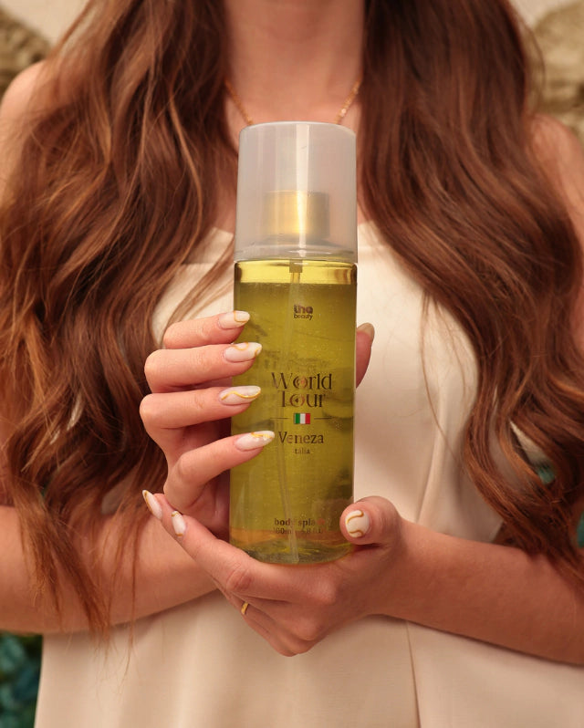 Body Splash Veneza 200ml Fragrância Floral Frutada Sofisticada e Envolvente