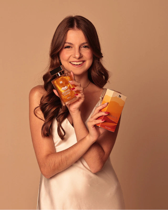 Kit Dunna Completo Colônia e Hidratante Perfumado e Refrescante