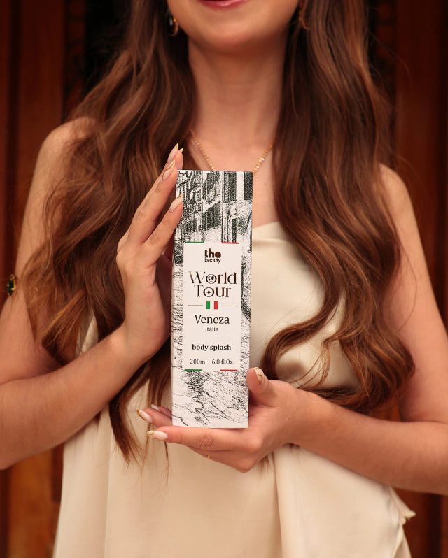 Body Splash Veneza 200ml Fragrância Floral Frutada Sofisticada e Envolvente