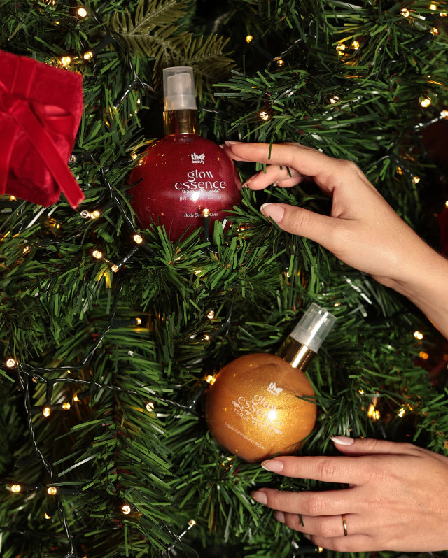 Kit Glow Essence Hidratante Iluminador e Body Splash Perfumado 360ml