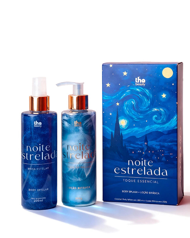 Kit Noite Estrelada: Body Splash e Loção Hidratante Corporal