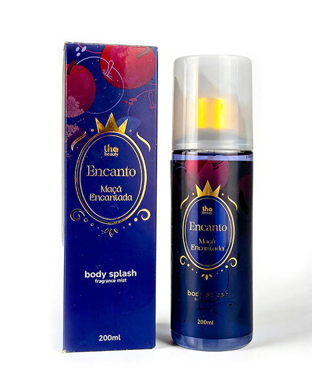 Body Splash Maçã Encantada 200ml Fragrância Doce Enigmática e Sedutora