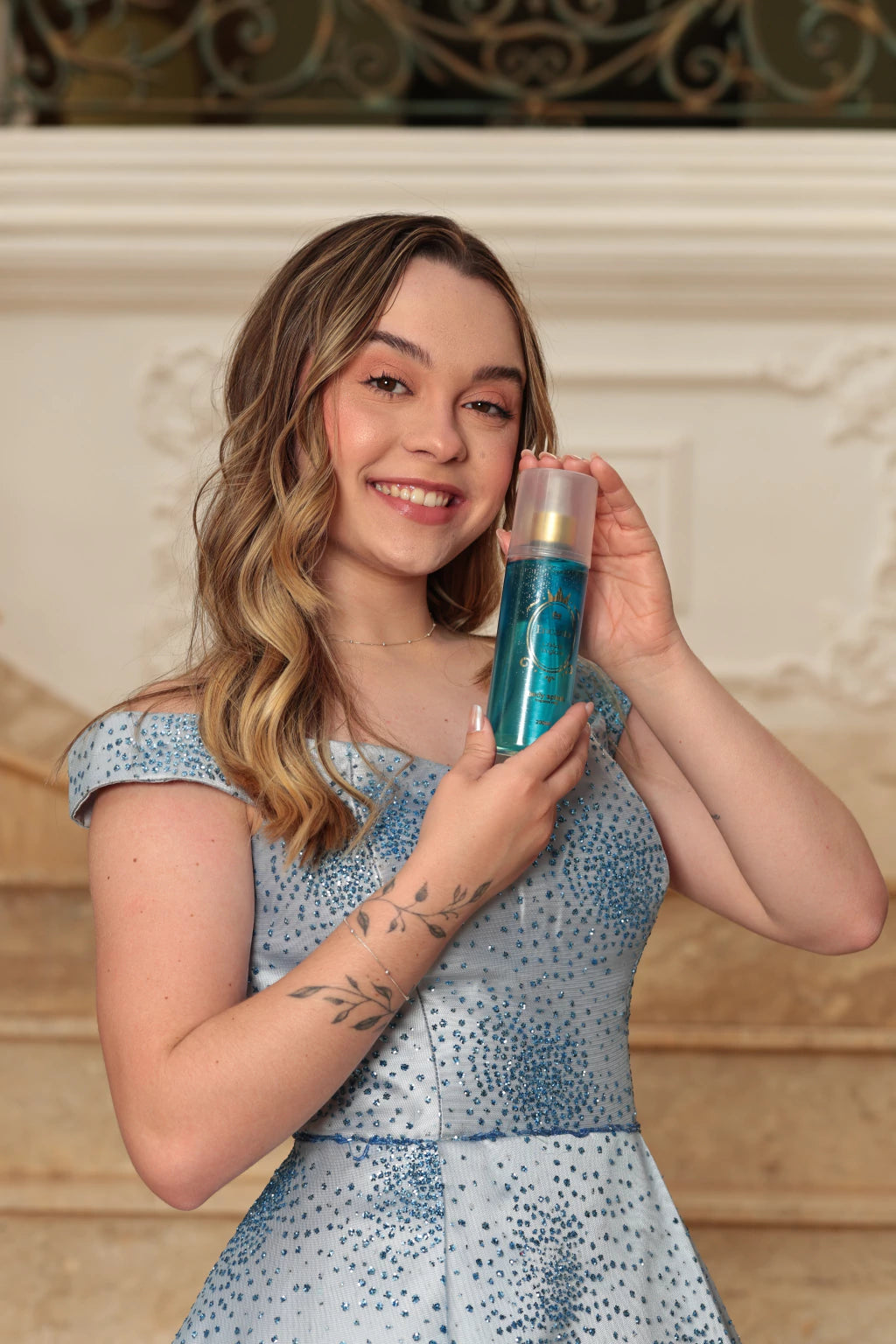 Body Splash Cristais Mágicos 200ml Fragrância Frutada Floral Delicada