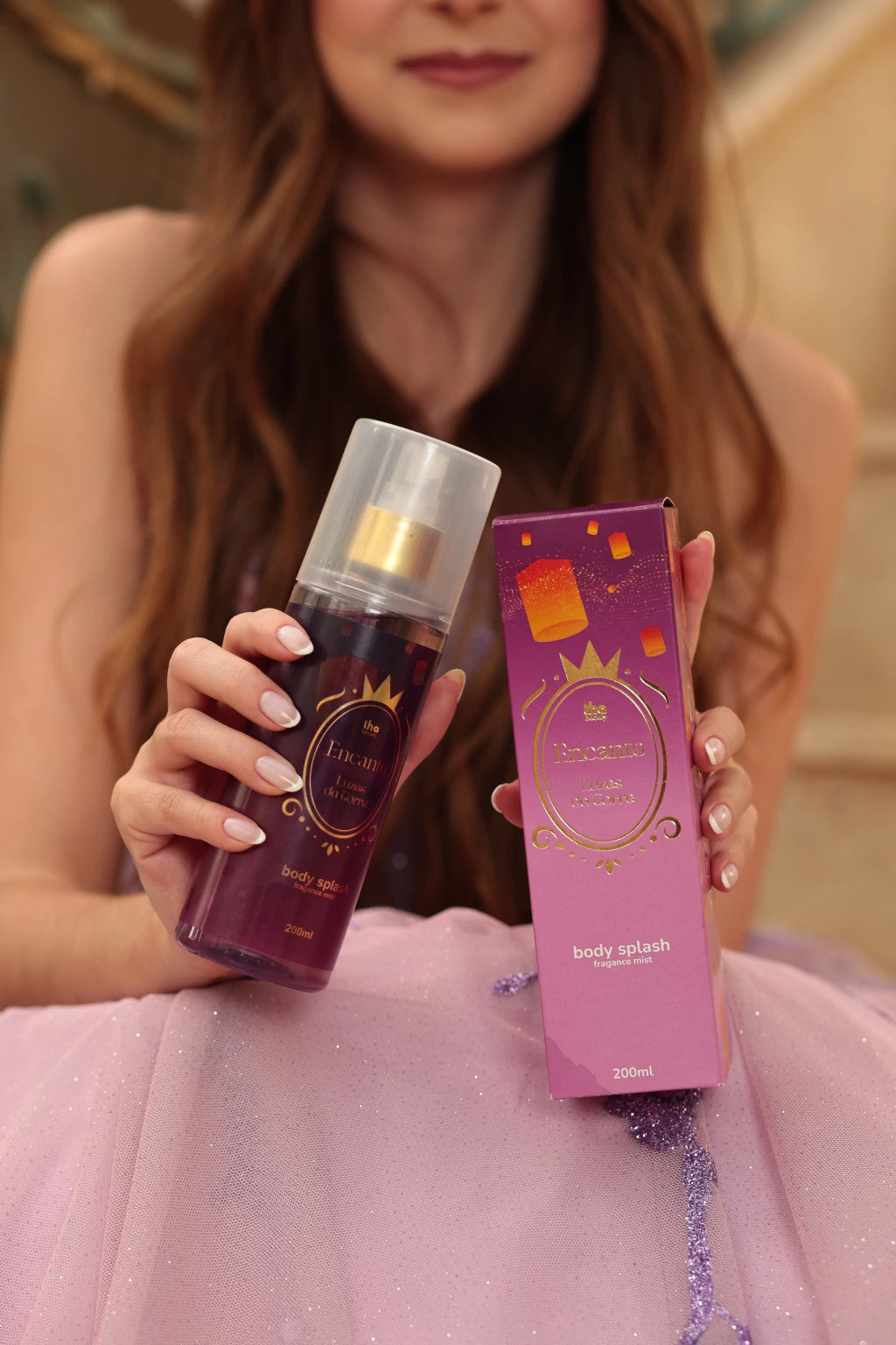 Body Splash Luzes da Torre 200ml Fragrância Frutal Floral Feminina